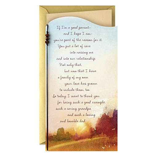 Hallmark Father's Day Card (Thank You for Being A Good Example)