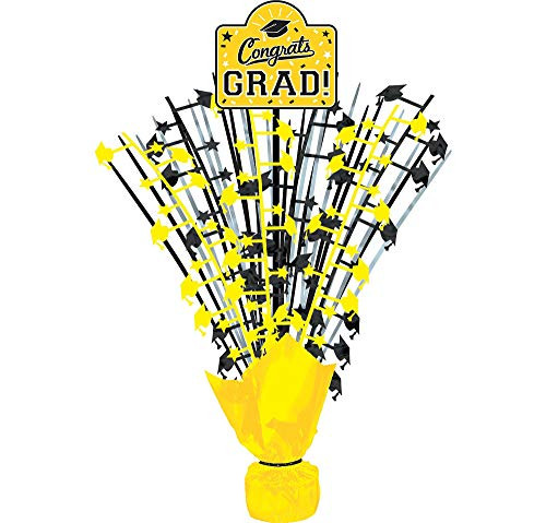 Yellow Grad Large Spray Centerpiece | Party Favor
