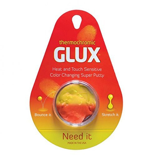 Thermochromic GLUX | Heat and Touch Sensitive Color Changing Super Putty | Copernicus Toys |Bounce it - Stretch it - Need IT