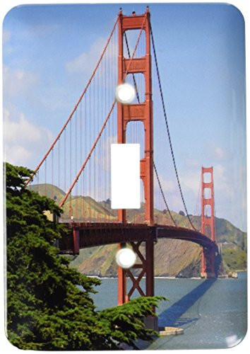 3dRose LLC lsp_21694_1 Golden Gate Bridge San Francisco Single Toggle Switch