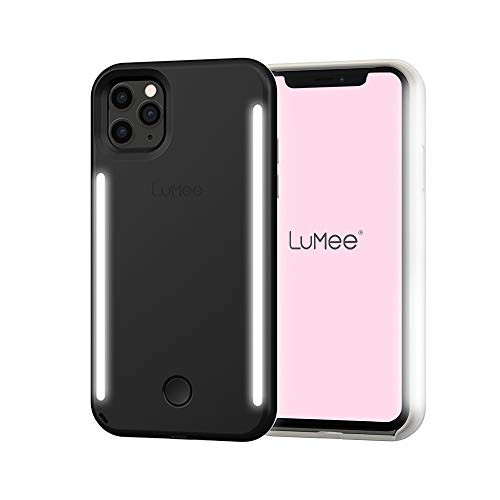 LuMee Duo by Case-Mate - iPhone 11 Pro - Dual Light Up Selfie Case - Front & Rear Illumination - Black (LM041840)