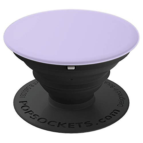 Lavender Solid Color Phone Popper PopSockets Grip and Stand for Phones and Tablets