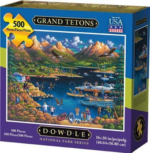 Dowdle Jigsaw Puzzle - Grand Teton National Park - 500 Piece Dowdle Jigsaw Puzzle - Grand Teton National Park - 500 Piece