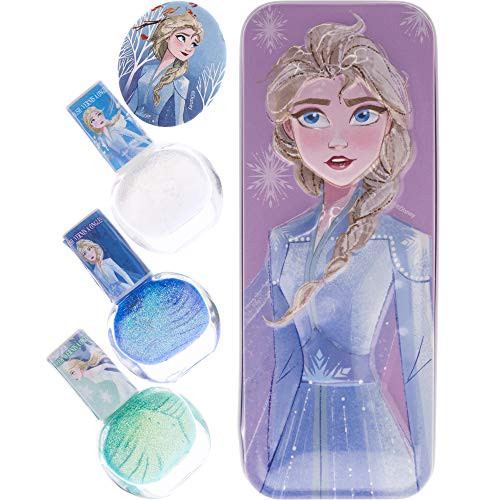 Townley Girl Disney Frozen 2 Princess Elsa Purse with 3 Pack Nail Polish Set Townley Girl Disney Frozen 2 Princess Elsa Purse with 3 Pack Nail Polish Set