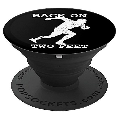 Funny Gifts For Foot Amputee - Back On Two Feet PopSockets Grip and Stand for Phones and Tablets
