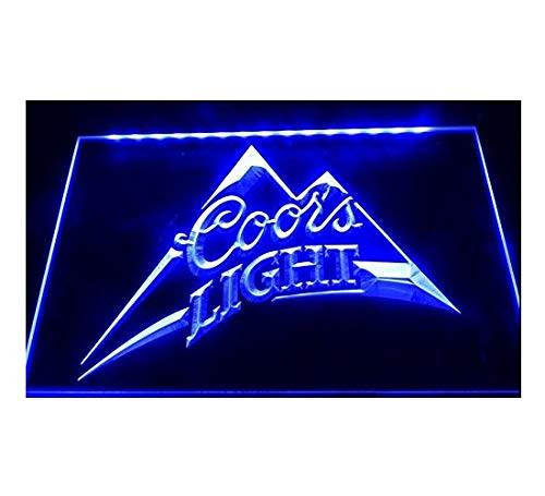 Lamazo Coors Light Beer Pub Bar Led Light Sign