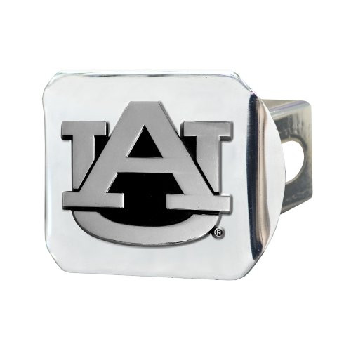 FANMATS NCAA Auburn University Tigers Chrome Hitch Cover FANMATS NCAA Auburn University Tigers Chrome Hitch Cover