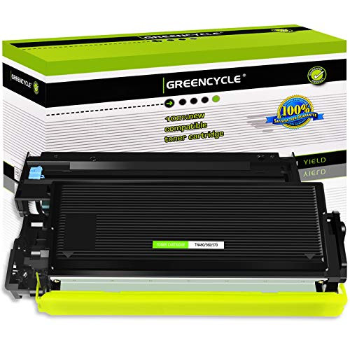 GREENCYCLE (1 Drum + 1 Toner) Replacement Toner Cartridges & Drum Compatible for Brother TN570 TN540 DR510 DR-510 TN-570 TN-540 Set DCP-8040 DCP-8040D DCP-8045D