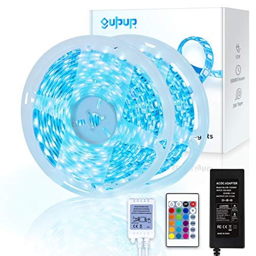 LED Strip Lights 65.6ft Gupup Flexible RGB LED Color Changing Strip Lights with Remote SMD 5050 Led Tape Lights DIY Colors for Ceiling Kitchen Party Home Decoration LED Strip Lights 65.6ft Gupup Flexible RGB LED Color Changing Strip Lights with Remote SMD 5050 Led Tape Lights DIY Colors for Ceiling Kitchen Party Home Decoration