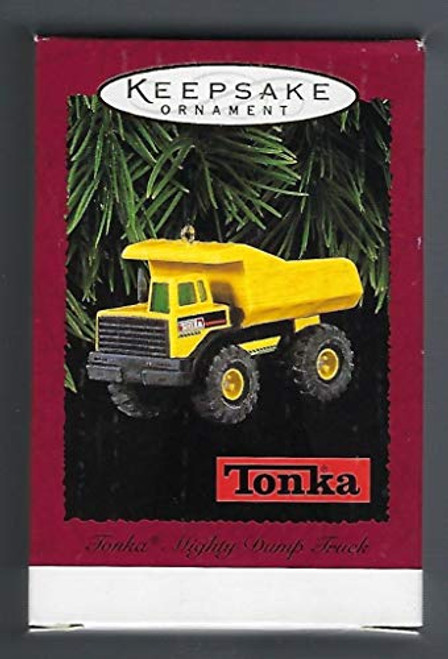 Hallmark Keepsake Tonka Mighty Dump Truck 1996 Christmas Ornament Hallmark Keepsake Tonka Mighty Dump Truck 1996 Christmas Ornament