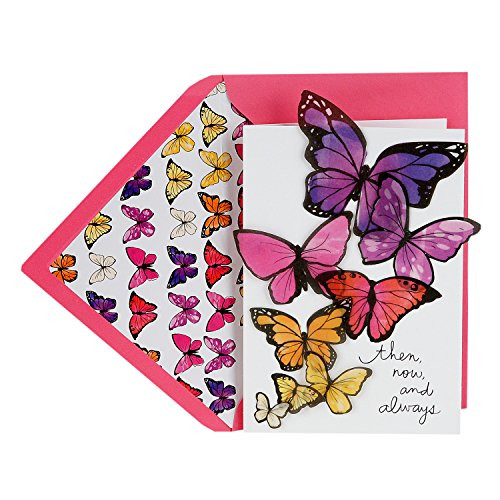 Hallmark Signature Birthday Greeting Card for Sister (Then, Now, Always)