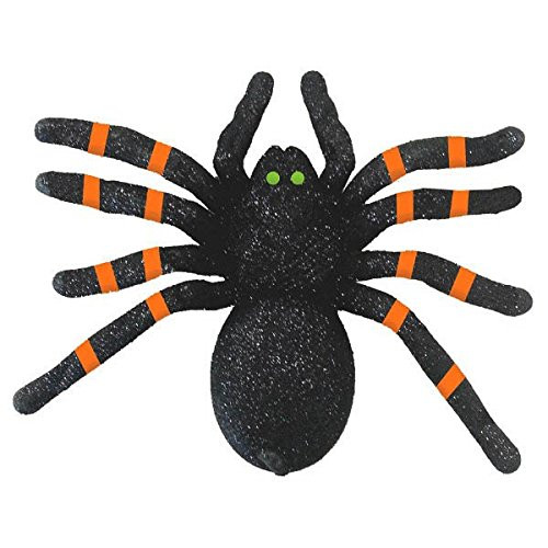 Amscan | Halloween Trick or Treat Party Decoration | Halloween Glitter Spider | Measures 6 1/4" x 7 3/4" Amscan | Halloween Trick or Treat Party Decoration | Halloween Glitter Spider | Measures 6 1/4" x 7 3/4"