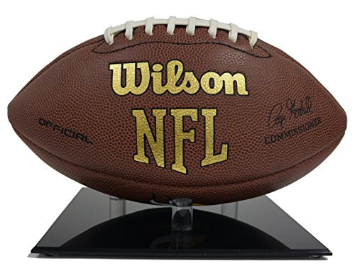 SAFTGARD SUPPLIES Acrylic Football Basketball Black Base Stand