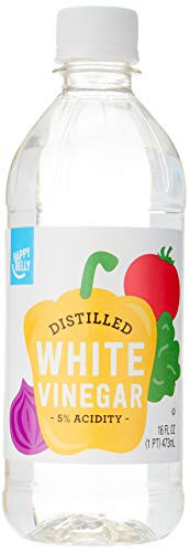 Amazon Brand - Happy Belly White Distilled Vinegar, Kosher, 16 Fl Oz
