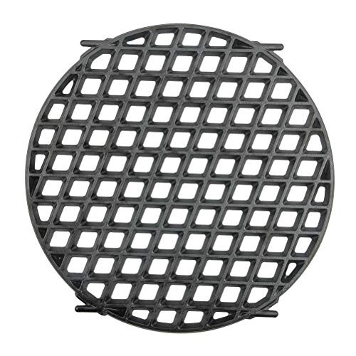 Mydracas Cast Iron Sear Grate Replacement for Weber 8834 Gourmet BBQ System 22.5" Weber Charcoal Grills,12-Inch Diameter Pre-Seasoned