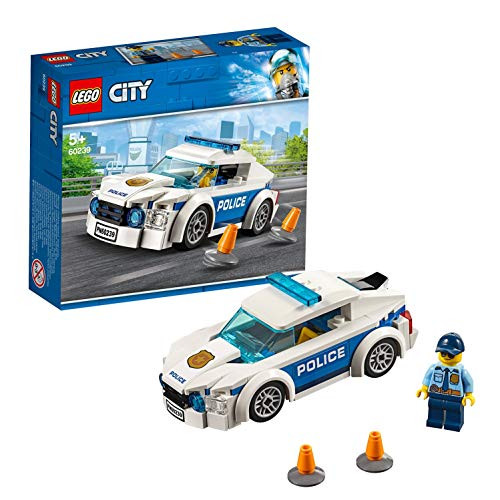 LEGO City Police Patrol Toy Car, Cop Minifigure Accessories, Police Toys for Kids LEGO City Police Patrol Toy Car, Cop Minifigure Accessories, Police Toys for Kids