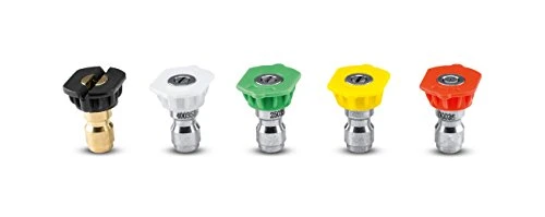 Karcher 5-Piece Quick-Connect Spray Nozzles for Gas Power Pressure Washers, 4000 PSI Rating