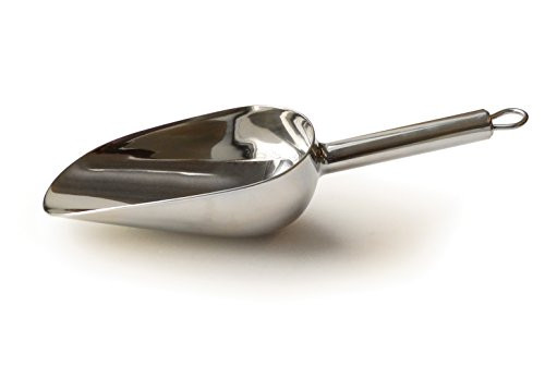 RSVP Endurance 18/8 Stainless Steel Scoop, 9 inch RSVP Endurance 18/8 Stainless Steel Scoop, 9 inch