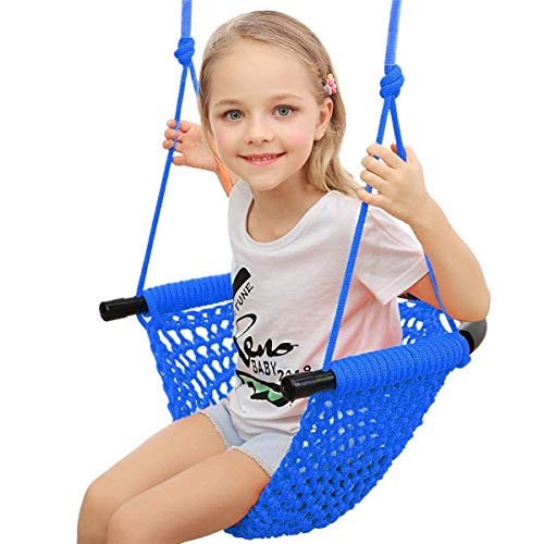 Hi-Na Kids Swing Seats Indoor Hand-Made Kids Swing with Adjustable Rope Outdoor Swing Seat Tree Swing Seat for Kids for Backyard eat for Kids for Playground Child Swing for Outside