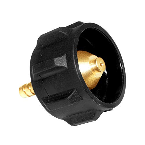 Hooshing QCC1 Acme Nut Propane Gas Fitting 1/4" Hose Barb Regulator Valve Fittings