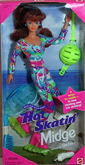 Barbie Hot Skatin' MIDGE Doll - In-Line & Ice Skating (1994) Barbie Hot Skatin' MIDGE Doll - In-Line & Ice Skating (1994)