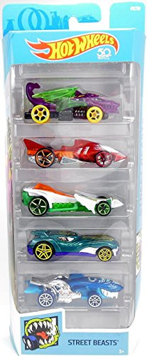 Hot Wheels 2018 Street Beasts 1:64 Scaled 5-Pack