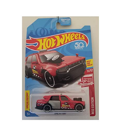 Hot Wheels Time Attaxi Exclusive Red Edition 50th Aniversary Edition 11/12