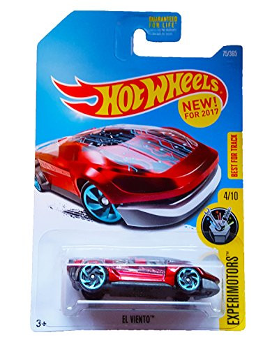 Hot Wheels 2017 Experimotors El Viento 75/365, Red