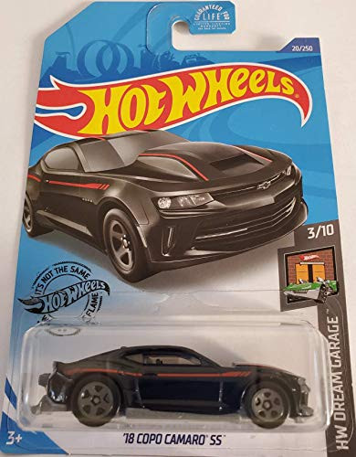 Hot Wheels 2020 Hw Dream Garage '18 Copo Camaro SS, Black 20/250
