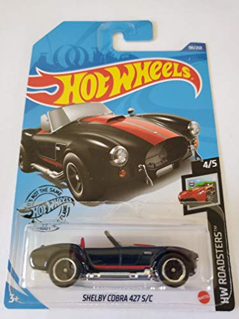 Hot Wheels 2020 Hw Roadsters Shelby Cobra 427 S/C, Black 191/250 Hot Wheels 2020 Hw Roadsters Shelby Cobra 427 S/C, Black 191/250