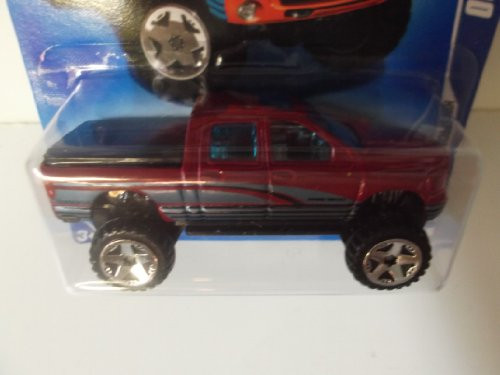 Hot Wheels red Dodge Ram 1500 '09 Special Features Red with Blue Lines..truck Bed Opens Hot Wheels red Dodge Ram 1500 '09 Special Features Red with Blue Lines..truck Bed Opens