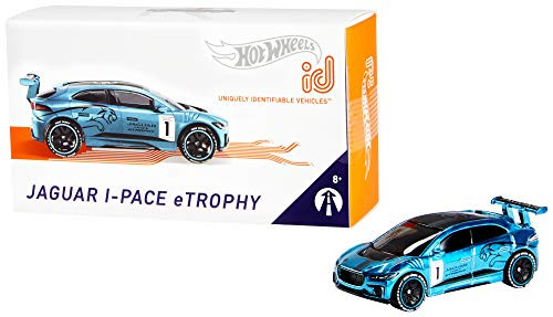 Hot Wheels id Jaguar I-Pace eTrophy {Moving Forward} [Amazon Exclusive], Multi