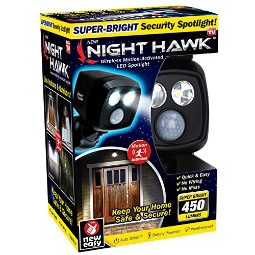 ONTEL NH-MC12/4 As seen On Tv Motion-Activated Security Spotlight