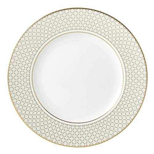 Lenox Venetian Lace Gold Dinner Plate, 1.35 LB, Metallic