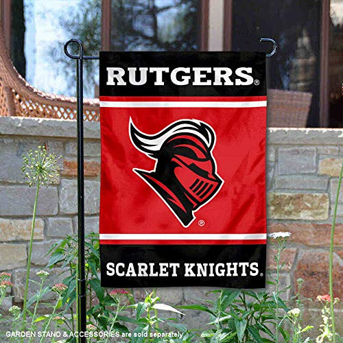 College Flags & Banners Co. Rutgers Scarlet Knights Garden Banner Flag College Flags & Banners Co. Rutgers Scarlet Knights Garden Banner Flag
