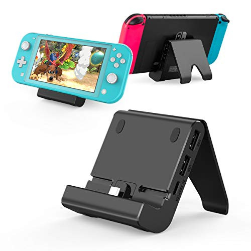 Charging Dock for Nintendo Switch/Switch Lite, YCCTEAM Multi-Angle Compact Switch Charging Stand Station with 4 USB Ports, Portable Switch Game Mount Dock with Type C Charging Port Charging Dock for Nintendo Switch/Switch Lite, YCCTEAM Multi-Angle Compact Switch Charging Stand Station with 4 USB Ports, Portable Switch Game Mount Dock with Type C Charging Port