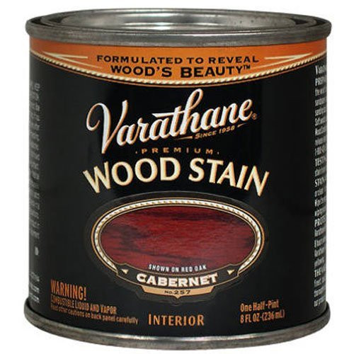 Varathane 211726H Premium Wood Stain, Quart, Cabernet