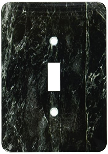 3dRose lsp_112131_1"Impress green marble print Single Toggle Switch, Multicolor