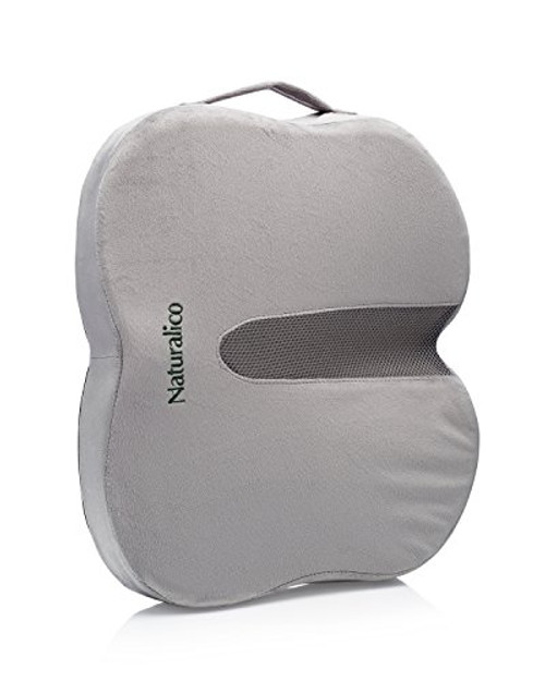 Seat Cushion for Office Chair - Pressure Relief Tailbone Pain Relief Cushion - Orthopedic Gel & Memory Foam Sciatica Pillow for Sitting - Coccyx Cushion for Car, Wheelchair, Computer and Desk Chair Seat Cushion for Office Chair - Pressure Relief Tailbone Pain Relief Cushion - Orthopedic Gel & Memory Foam Sciatica Pillow for Sitting - Coccyx Cushion for Car, Wheelchair, Computer and Desk Chair