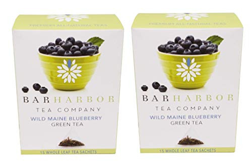 Wild Maine Blueberry Green Tea, Organic, 30 count