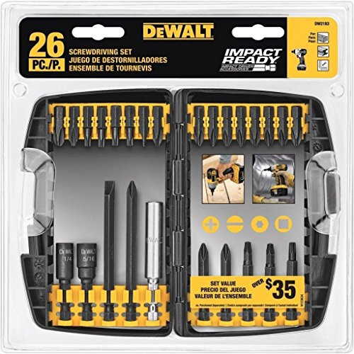 DeWalt 26 Piece Impact Ready Screwdriving Set (DW2183)