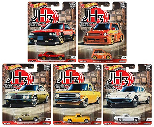 Hot Wheels Premium 2020 Car Culture Japan Historics 3 - Set of 5 Hot Wheels Premium 2020 Car Culture Japan Historics 3 - Set of 5