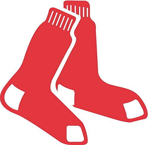 skyhighprint - Boston Red Sox MLB Baseball Sport Decor Vinyl Print Sticker 12'' X 12''