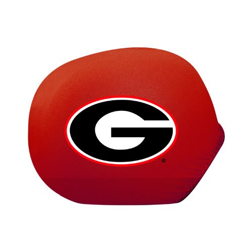 Pilot Alumni Group SMC-930L Mirror Cover with Logo (Collegiate Georgia Bulldogs), Large