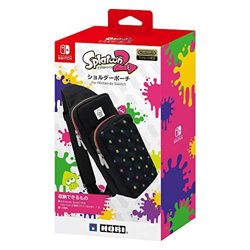 Hori Nintendo Licensed Product Splatoon 2 Backpack Shoulder Pouch for Nintendo Switch Hori Nintendo Licensed Product Splatoon 2 Backpack Shoulder Pouch for Nintendo Switch
