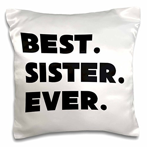 3D Rose Black and Cream Dots Pillow Case, 16" x 16"