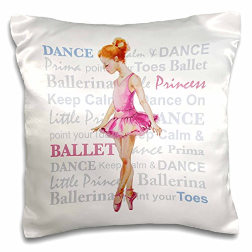 3D Rose Fun Okapi Watercolor Type Art Original Pillow Case, 16" x 16"