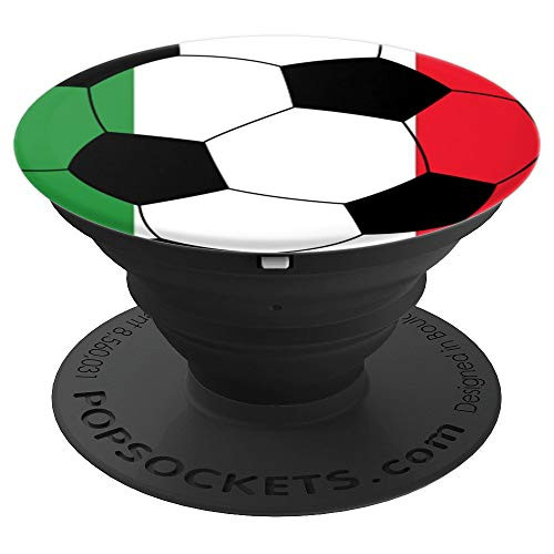 Italy Soccer Design, Italian Flag, Soccer Gift PopSockets Grip and Stand for Phones and Tablets