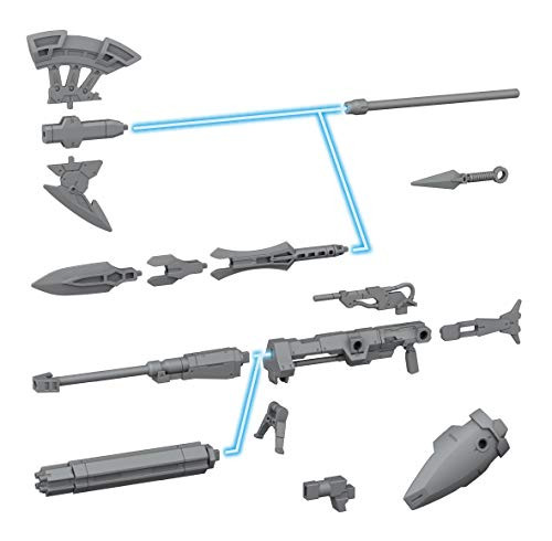 Bandai Hobby 30MM 1/144 Optional Weapon 1 1/144 Scale Color-Coded Plastic Model