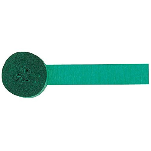 Party Crepe Streamer | Festive Green | 81' | Party Decor